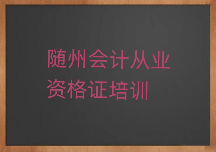 2025年隨州會(huì)計(jì)從業(yè)資格證網(wǎng)絡(luò)培訓(xùn)排名前十